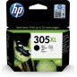 HP 305XL Pigmenteret sort 240 sider Blæk 3YM62AE